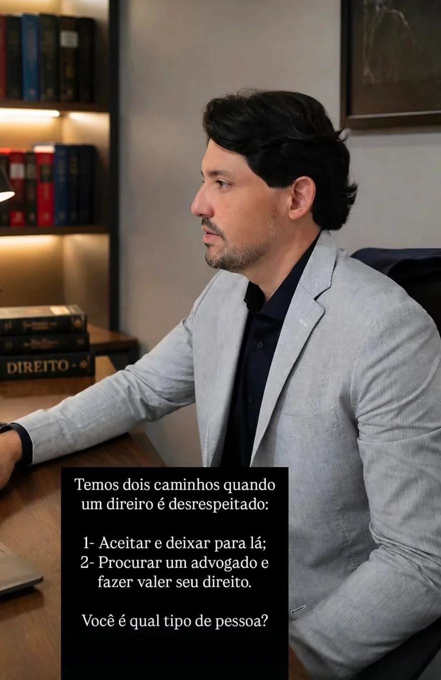 Advogado Bruno Padilha no escritório — assessoria jurídica empresarial