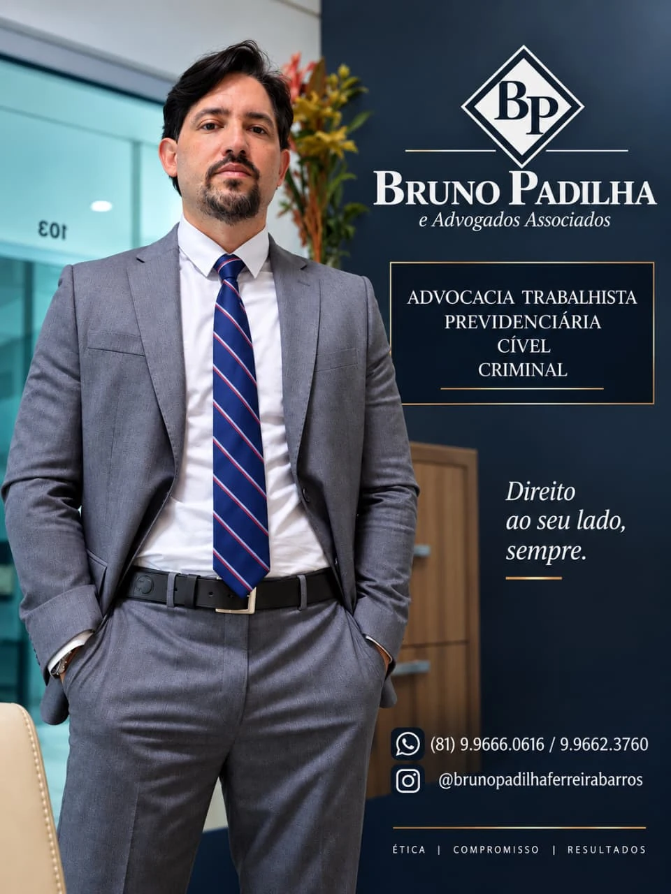 Dr. Bruno Padilha, fotografia institucional